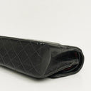 Chanel Classic Black Quilted Lambskin Double Flap Bag With 24K Gold-Plated Hardware