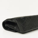Chanel Classic Black Quilted Lambskin Double Flap Bag With 24K Gold-Plated Hardware
