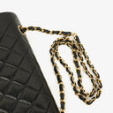 Chanel Classic Black Quilted Lambskin Double Flap Bag With 24K Gold-Plated Hardware