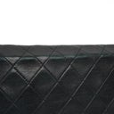 Chanel Classic Black Quilted Lambskin Full Flap Bag With 24K Gold-Plated Hardware