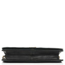 Chanel Classic Black Quilted Lambskin Full Flap Bag With 24K Gold-Plated Hardware
