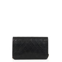 Chanel Classic Black Quilted Lambskin Full Flap Bag With 24K Gold-Plated Hardware