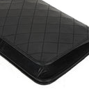 Chanel Classic Black Quilted Lambskin Full Flap Bag With 24K Gold-Plated Hardware
