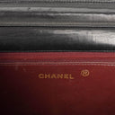 Chanel Classic Black Quilted Lambskin Full Flap Bag With 24K Gold-Plated Hardware