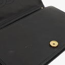 Chanel Classic Black Quilted Lambskin Full Flap Bag With 24K Gold-Plated Hardware