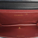 Chanel Classic Black Quilted Lambskin Full Flap Bag With 24K Gold-Plated Hardware
