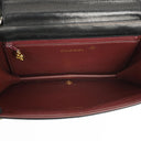 Chanel Classic Black Quilted Lambskin Full Flap Bag With 24K Gold-Plated Hardware