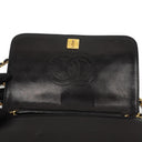 Chanel Classic Black Quilted Lambskin Full Flap Bag With 24K Gold-Plated Hardware