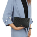 Chanel Classic Black Quilted Lambskin Full Flap With 24K Gold-Plated Hardware