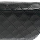 Chanel Classic Black Quilted Lambskin Full Flap With 24K Gold-Plated Hardware