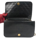 Chanel Classic Black Quilted Lambskin Full Flap With 24K Gold-Plated Hardware