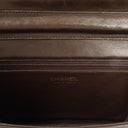 Chanel Classic Brown Quilted Lambskin Full Flap Bag With Gold-Tone Hardware