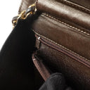 Chanel Classic Brown Quilted Lambskin Full Flap Bag With Gold-Tone Hardware
