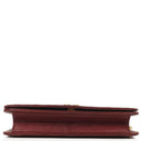 Chanel Classic Burgundy Quilted Lambskin Full Flap Bag With 24K Gold-Plated Hardware