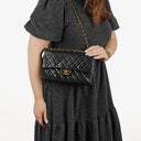 Chanel Classic Double Flap Bag Quilted Lambskin With 24K Gold-Plated Hardware