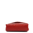 Chanel Classic Envelope Flap Bag in Red Quilted Lambskin With 24K Gold-Plated Hardware