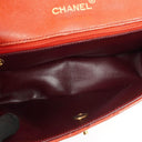 Chanel Classic Envelope Flap Bag in Red Quilted Lambskin With 24K Gold-Plated Hardware