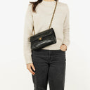 Chanel Classic Flap Bag Black Lambskin 24k Gold-Plated Hardware