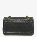Chanel Classic Flap Bag Black Lambskin 24k Gold-Plated Hardware