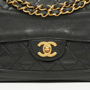 Chanel Classic Flap Bag Black Lambskin 24k Gold-Plated Hardware