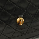 Chanel Classic Flap Bag Black Lambskin 24k Gold-Plated Hardware