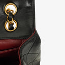 Chanel Classic Flap Bag Black Lambskin 24k Gold-Plated Hardware
