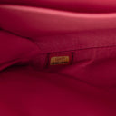 Chanel Classic Flap Clutch With Chain Quilted Leather With Silver-Tone Hardware