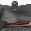 Chanel Classic Flap Wallet Black Quilted Lambskin