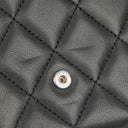 Chanel Classic Flap Wallet Black Quilted Lambskin