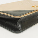Chanel Classic Full Flap Bag Beige Chevron Quilted Leather 24K Gold-Plated Hardware