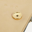 Chanel Classic Full Flap Bag Beige Chevron Quilted Leather 24K Gold-Plated Hardware