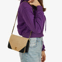 Chanel Classic Full Flap Bag Beige Chevron Quilted Leather 24K Gold-Plated Hardware