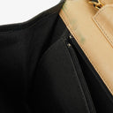 Chanel Classic Full Flap Bag Beige Chevron Quilted Leather 24K Gold-Plated Hardware