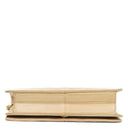Chanel Classic Full Flap Bag Beige Quilted Lambskin 24K Gold-Plated Hardware