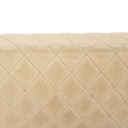 Chanel Classic Full Flap Bag Beige Quilted Lambskin 24K Gold-Plated Hardware