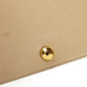 Chanel Classic Full Flap Bag Beige Quilted Lambskin 24K Gold-Plated Hardware