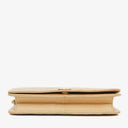 Chanel Classic Full Flap Bag Beige Quilted Lambskin 24K Gold-Plated Hardware