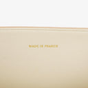 Chanel Classic Full Flap Bag Beige Quilted Lambskin 24K Gold-Plated Hardware
