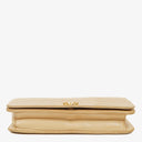 Chanel Classic Full Flap Bag Beige Quilted Lambskin 24K Gold-Plated Hardware