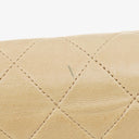 Chanel Classic Full Flap Bag Beige Quilted Lambskin 24K Gold-Plated Hardware