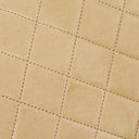 Chanel Classic Full Flap Bag Beige Quilted Lambskin 24K Gold-Plated Hardware