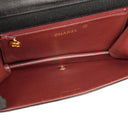 Chanel Classic Full Flap Bag Black Quilted Jersey and Leather, 24K Gold Plated Hardware, 1986-1988