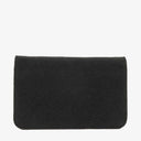 Chanel Classic Full Flap Bag Black Quilted Jersey And Leather 24K Gold-Plated Hardware