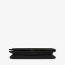 Chanel Classic Full Flap Bag Black Quilted Jersey And Leather 24K Gold-Plated Hardware