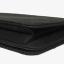 Chanel Classic Full Flap Bag Black Quilted Jersey And Leather 24K Gold-Plated Hardware