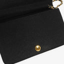 Chanel Classic Full Flap Bag Black Quilted Jersey And Leather 24K Gold-Plated Hardware