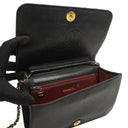 Chanel Classic Full Flap Bag Black Quilted Lambskin 24K Gold-Plated Hardware