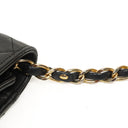 Chanel Classic Full Flap Bag Black Quilted Lambskin 24K Gold-Plated Hardware