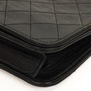 Chanel Classic Full Flap Bag Black Quilted Lambskin 24K Gold-Plated Hardware