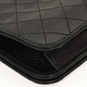 Chanel Classic Full Flap Bag Black Quilted Lambskin 24K Gold-Plated Hardware